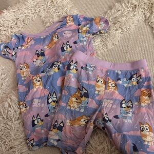 Little Sleepies Blue and Pink Kids Pajamas